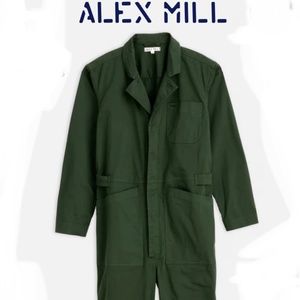 Standard Jumpsuit in Cotton Twill Pine Needle / SM